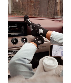 Жіночі гладкі шкарпетки Milena 37-41