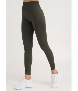 Легінси жіночі в рубчик з пуш-ап giulia leggings rib L/XL