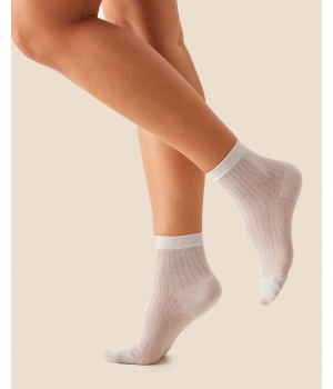 Жіночі гладкі шкарпетки бавовняні socks sw063 39/42