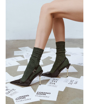 Жіночі гладкі шкарпетки gabriella nora 50 den one size