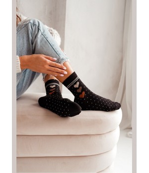Жіночі гладкі шкарпетки Milena 37-41