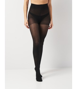 Жіночі колготки з візерунком giulia inlay 60 model 8 4