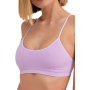 Жіночий безшовний топ-брасьер в рубчик giulia cami top rib S/M