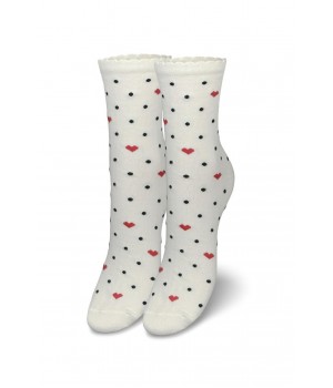 Жіночі гладкі шкарпетки Milena 37-41