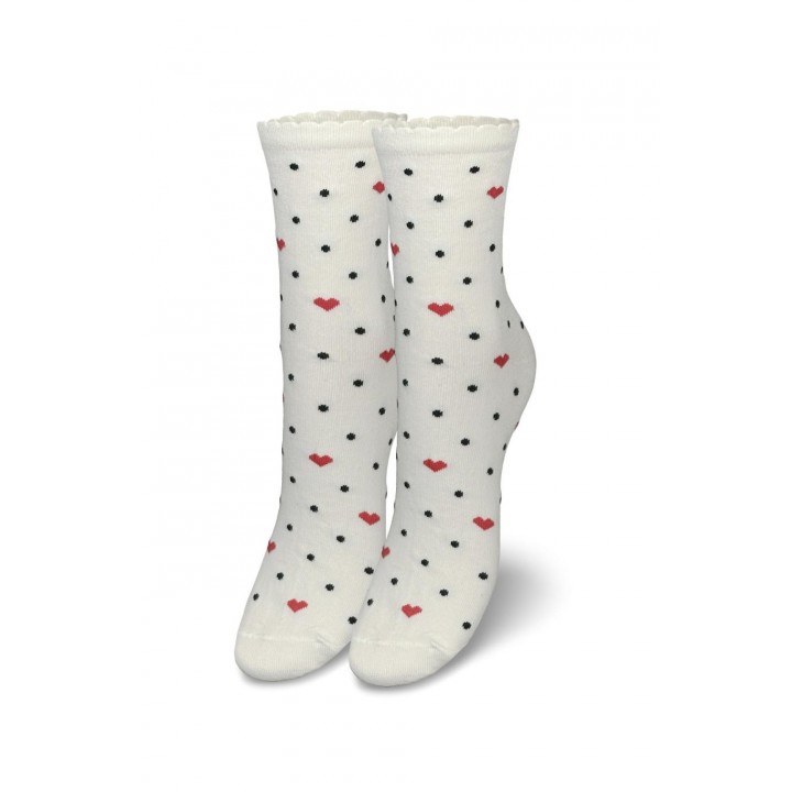 Жіночі гладкі шкарпетки Milena 37-41