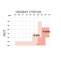 Класичні жіночі колготки панчохи великого розміру positive look 40 den 7
