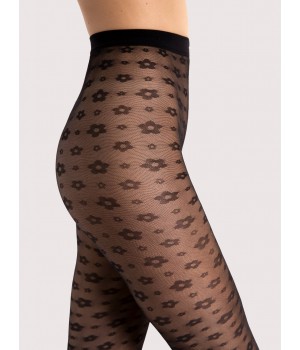 Жіночі колготки з узором Fiore footloose 4