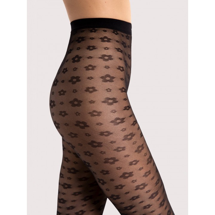 Жіночі колготки з узором Fiore footloose 4