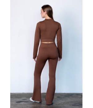 Легінси жіночі TM "Flexit" безшовні з синтетичних волокон, машинне в'язання, XY492, 97% поліамід, 3% еластан S Легінси жіночі TM "Flexit" безшовні з синтетичних волокон, машинне в'язання, XY492, 97% поліамід, 3% еластан S