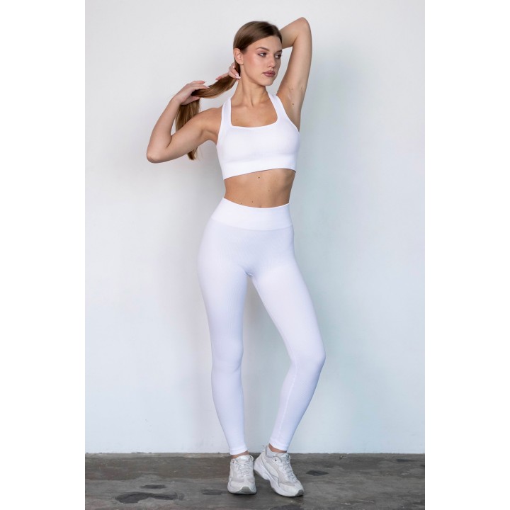 Легінси жіночі TM "Flexit" безшовні з синтетичних волокон, машинне в'язання, B03, 97% поліамід, 3% еластан L