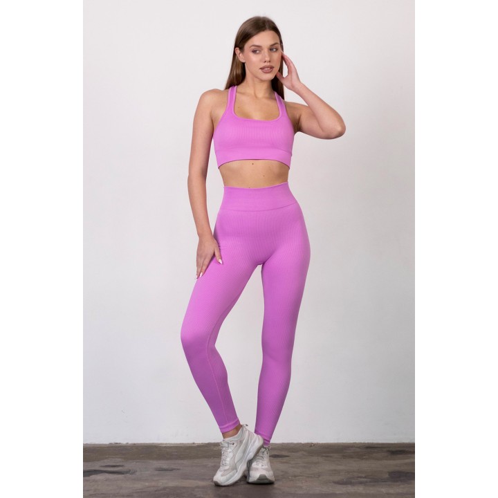 Легінси жіночі TM "Flexit" безшовні з синтетичних волокон, машинне в'язання, B03, 97% поліамід, 3% еластан