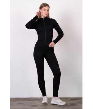 Легінси жіночі TM "Flexit" безшовні з синтетичних волокон, машинне в'язання, B03, 97% поліамід, 3% еластан