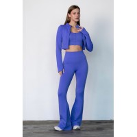 Легінси жіночі TM "Flexit" безшовні з синтетичних волокон, машинне в'язання, XY492, 97% поліамід, 3% еластан S