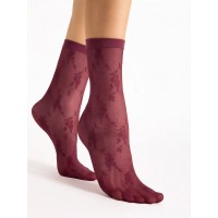 Жіночі гладкі шкарпетки Fiore rosa 20 den one size