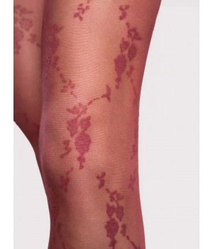 Жіночі колготки з узором fiore rosalia 20 den 4