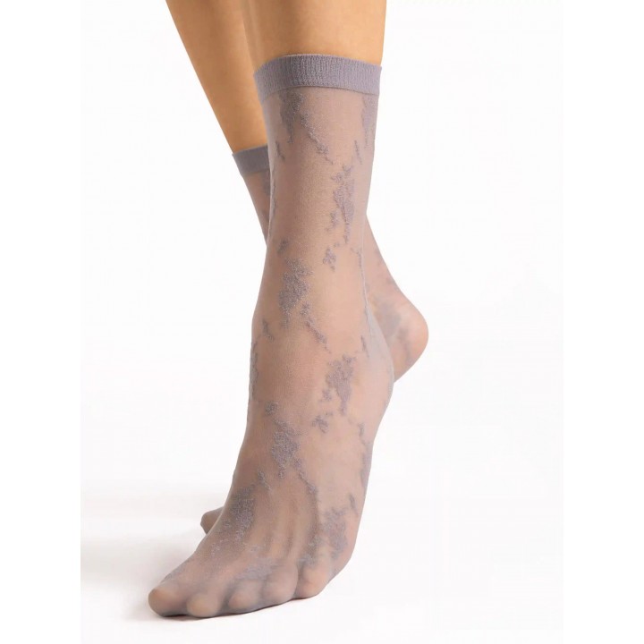 Жіночі гладкі шкарпетки Fiore rosa 20 den one size