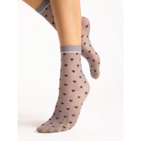 Жіночі гладкі шкарпетки Fiore elia 20 den one size