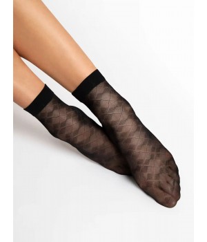 Жіночі гладкі шкарпетки Fiore una 20 den one size