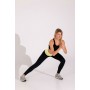Легінси жіночі з широкою резинкою та моделюючим швом FLEXIT FLEXING LEGGINGS GLAM S/M