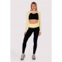 Легінси жіночі з широкою резинкою та моделюючим швом FLEXIT FLEXING LEGGINGS GLAM L/XL