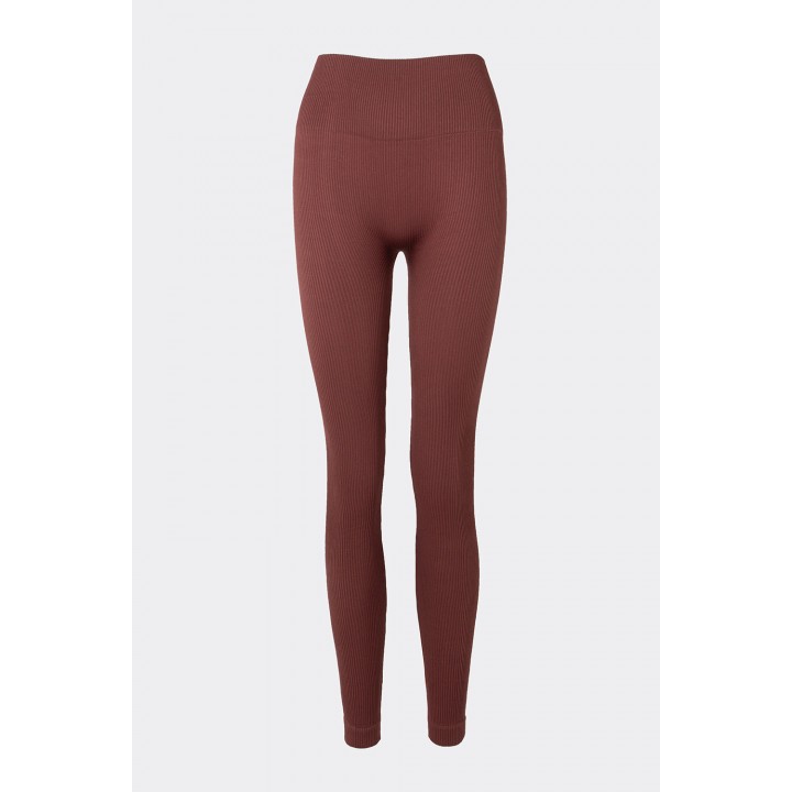 Легінси жіночі в рубчик з моделюючим швом FLEXIT FLEXING LEGGINGS POWER L/XL