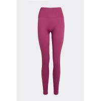 Легінси жіночі в рубчик з моделюючим швом FLEXIT FLEXING LEGGINGS POWER S/M