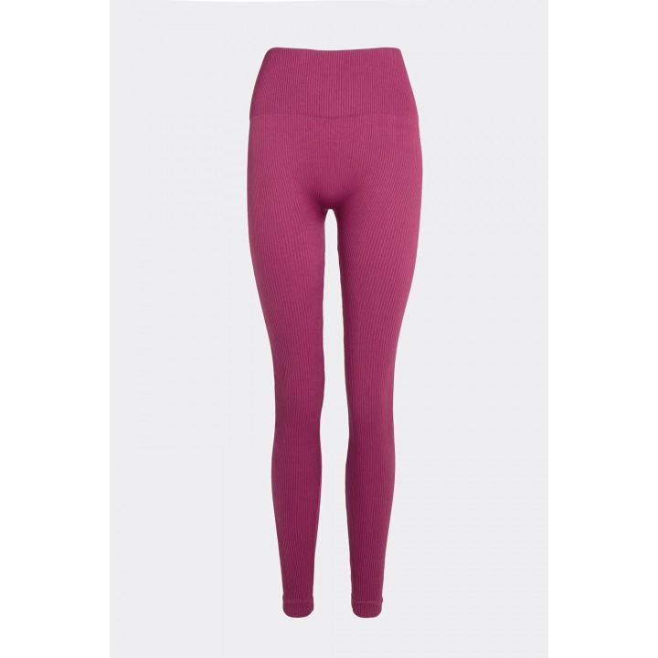 Легінси жіночі в рубчик з моделюючим швом FLEXIT FLEXING LEGGINGS POWER S/M