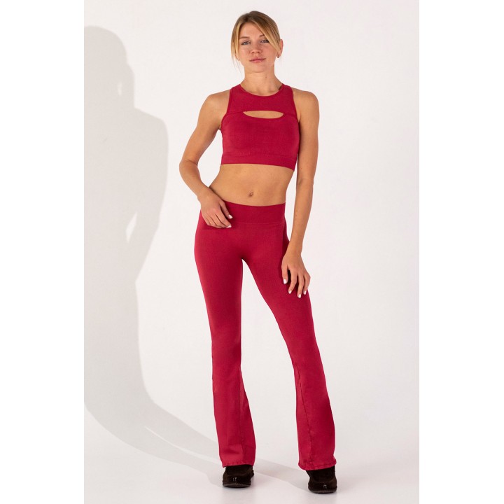 Легінси жіночі кльош FLEXIT FLEXING LEGGINGS JIVE з заниженою посадкою L/XL