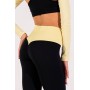 Легінси жіночі з широкою резинкою та моделюючим швом FLEXIT FLEXING LEGGINGS GLAM XXS/XS
