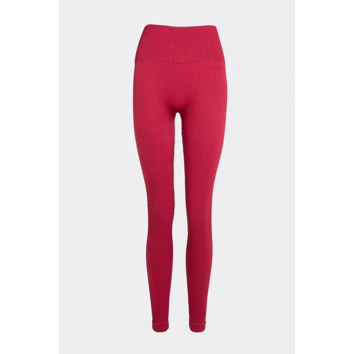 Легінси жіночі в рубчик з моделюючим швом FLEXIT FLEXING LEGGINGS POWER L/XL