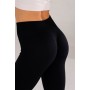 Легінси жіночі в рубчик з моделюючим швом FLEXIT FLEXING LEGGINGS POWER XXS/XS