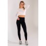 Легінси жіночі в рубчик з моделюючим швом FLEXIT FLEXING LEGGINGS POWER XXS/XS