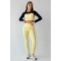 Легінси жіночі в рубчик з моделюючим швом FLEXIT FLEXING LEGGINGS POWER S/M