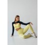 Легінси жіночі в рубчик з моделюючим швом FLEXIT FLEXING LEGGINGS POWER XXS/XS