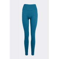 Легінси жіночі в рубчик з моделюючим швом FLEXIT FLEXING LEGGINGS POWER L/XL