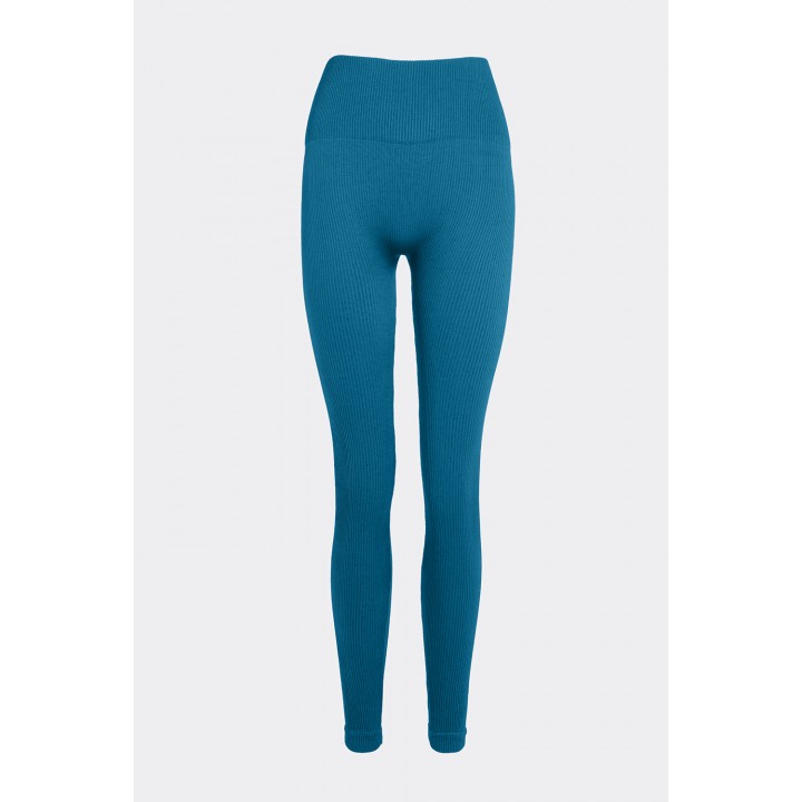 Легінси жіночі в рубчик з моделюючим швом FLEXIT FLEXING LEGGINGS POWER L/XL