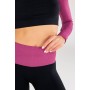 Легінси жіночі з широкою резинкою та моделюючим швом FLEXIT FLEXING LEGGINGS GLAM L/XL