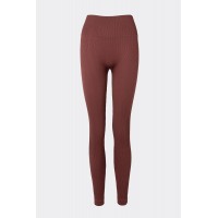 Легінси жіночі в рубчик з моделюючим швом FLEXIT FLEXING LEGGINGS POWER S/M
