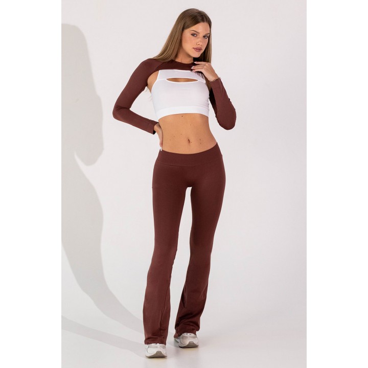 Легінси жіночі кльош FLEXIT FLEXING LEGGINGS JIVE з заниженою посадкою L/XL