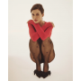 Жіночі колготки з візерунком gabriella very cherry 20 den 4