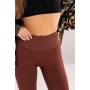 Легінси жіночі з широкою резинкою та моделюючим швом FLEXIT FLEXING LEGGINGS GLAM S/M