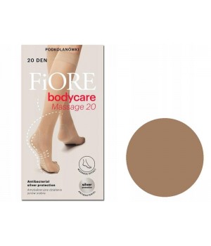 Жіночі гольфи з масажним ефектом fiore podkolanowki massage 20 den One Size