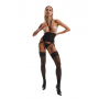 Корсет і стрінги Obsessive Alliane gorset i stringi L/XL
