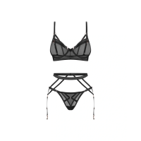 Комплект obsessive Euridia komplet 3-częściowy M/L