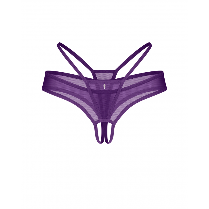 Трусики obsessive Vibres stringi otwarte S/M