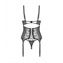 Корсет obsessive Vila Blanes gorset i stringi XS/S