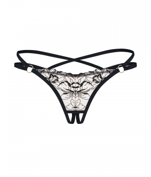 Трусики obsessive Vila Blanes stringi otwarte M/L