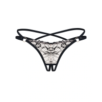 Трусики obsessive Vila Blanes stringi otwarte XS/S