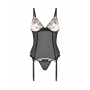 Корсет obsessive Vila Blanes gorset i stringi XL/2XL