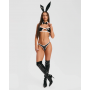 Комплект obsessive Night Bunny kostium 4-częściowy L/XL